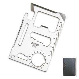 Gadgets Collection 11-IN-1 Multi Function Survival Pocket Card Tool Outdoor Camping Emergency Gear