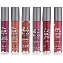theBalm - Kit de labiales Meet Matt(e) Hughes, violumen 2, 6 pc set
