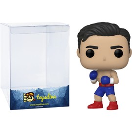 Ryan Garci a: P o p ! Boxing Vinyl Figurine Bundle with 1 Compatible 'ToysDiva' Graphic Protector (004-56815 - B)