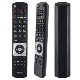 YiBiChin New Replacement Remote Control RC5117 Fit for Hitachi TV Remote Control 24HYT45U 24HYT45UA 28HYT45U 32HYJ46U 42HYT42U 50HYT62U 50HYT62UH with 2 Shortcut Buttons - No Setup Required