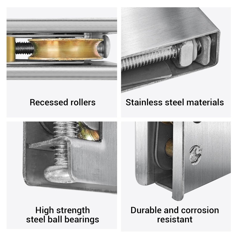 0C5Y00P0 Patio Sliding Door Roller 1-1/2” Steel Ball Bearing Compatible