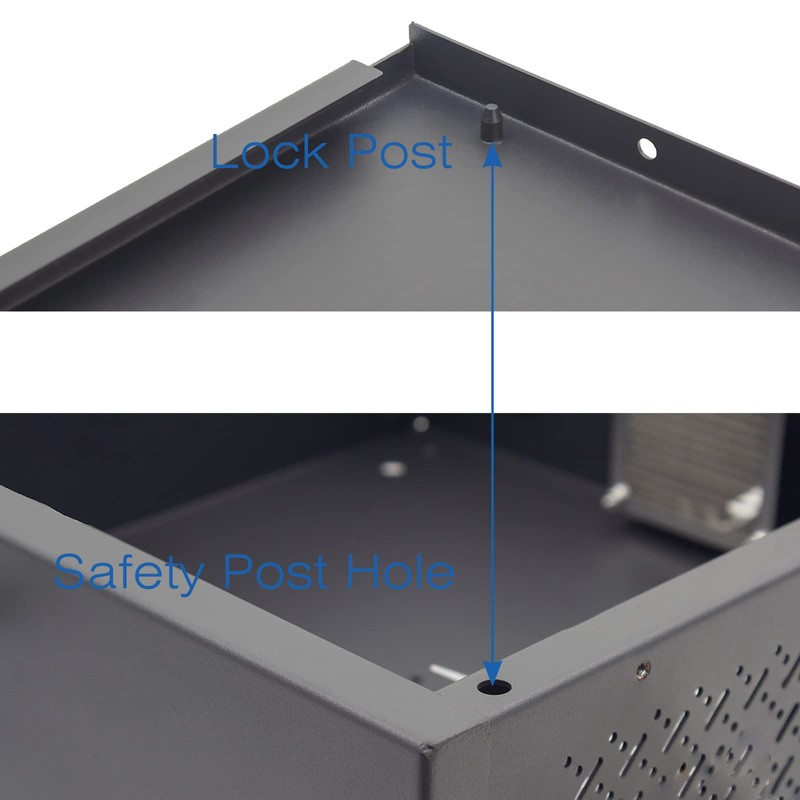 CENTROPOWER DVR Security Lockbox NVR, 18 x 18 x 5