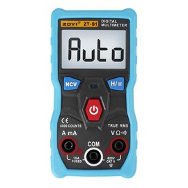 Digital Multimeter, True RMS Digital Multimeter with a 4000 Counts Backlight LCD Display Auto Range,Automatic Identification Gear,Intelligent Anti-Burning,NCV Data Hold