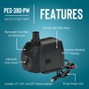 Little Giant PES-380-PW 115-Volt, 380 GPH Magnetic Drive Pump for
