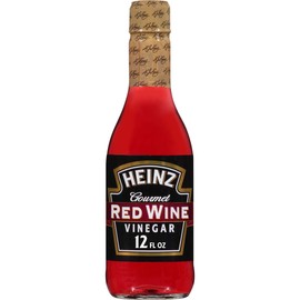Heinz Gourmet Red Wine Vinegar (12 fl oz Bottles, Pack of 12)