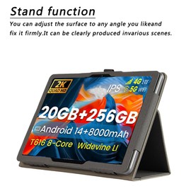 [YUXELI] Tablet case 10.1inch for fezawio F11 Tablet, Protective Case, Handheld Band, Easy to Hold, Stand Function, Multiple Angles,Portable, Shock Resistant