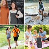 Turmaster Water Bottle Holder with Strap, Insulated Bottle Bag with