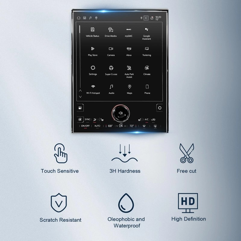 BIBIBO 2Pcs for 2025 GMC Yukon Accessories Screen Protector 2025