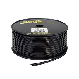 Stinger SSVLS122B 12Ga Black Speaker Wire 250ft