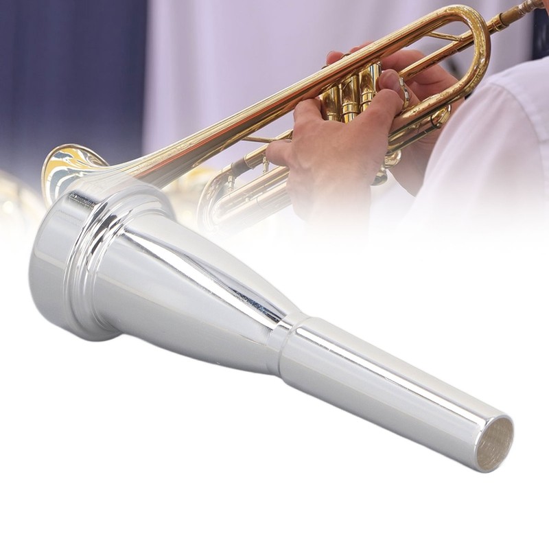 Trumpet Mouthpiece Aluminium Alloy Metal Professional Wind Musical Instrument Replacement