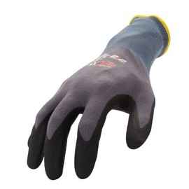 212 Performance AX360 Dotted Grip Nitrile-dipped Work Gloves, Seamless, Breathable Fabric, 1-Pair, Medium