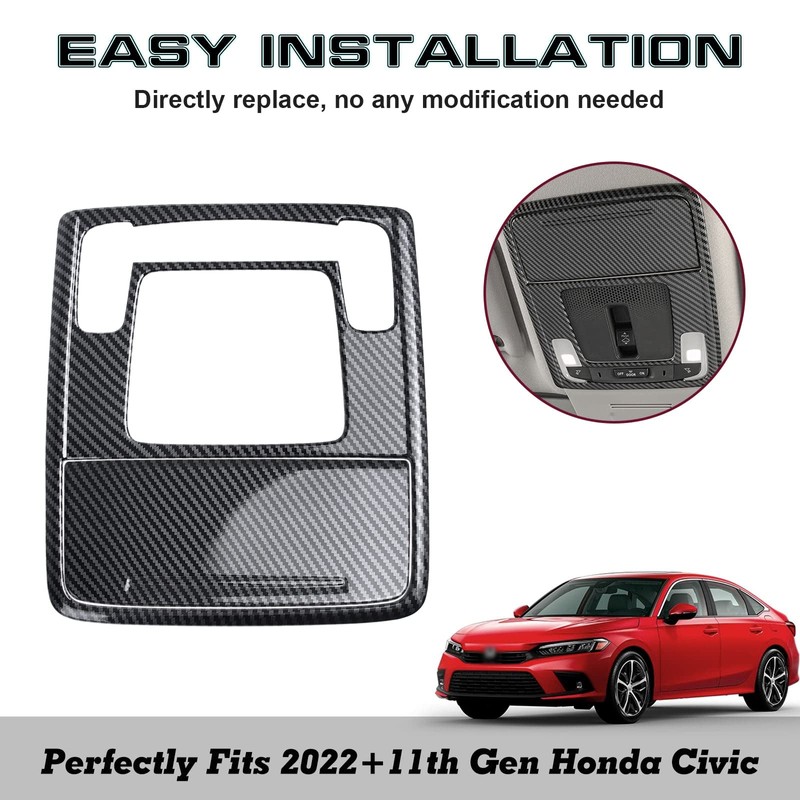 x xotic tech Interior Roof Reading Light Panel Cover Trim,