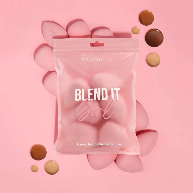 Set Esponjas De Maquillaje Beauty Creations Blend It Girl Color
