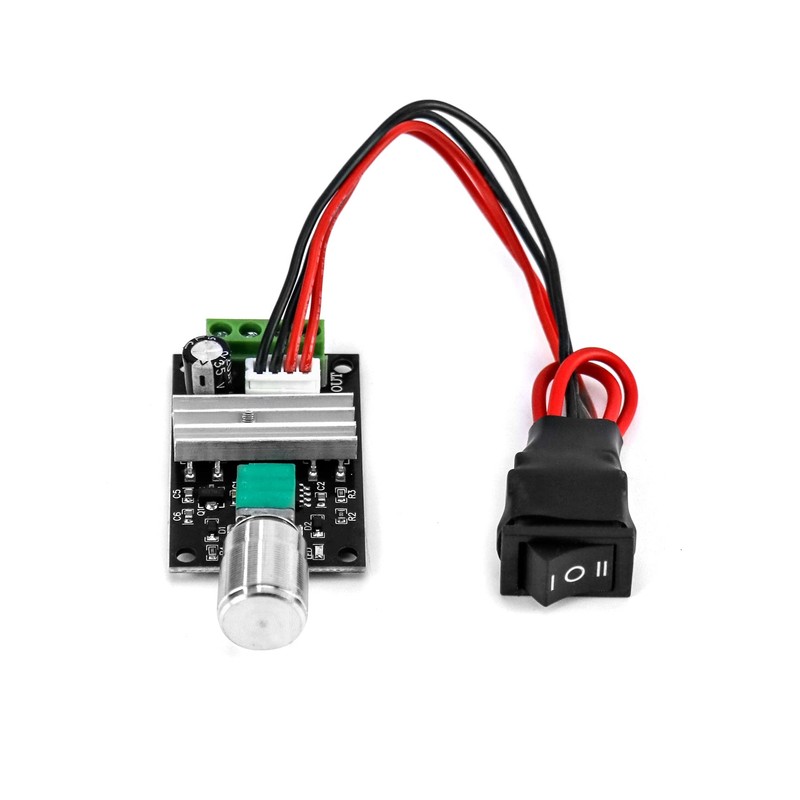 QWORK 1203BB 6V 12V 24V 3A 80W DC Motor Speed