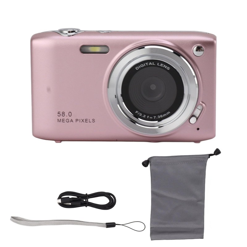 4K Digital Camera, 58MP 16X Zoom Autofocus Vlogging Camera with