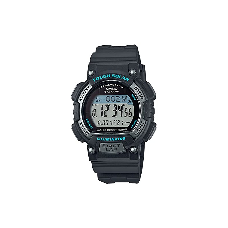 Casio STL-S300 Watch, Casio Collection, Black, Newest model