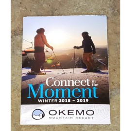 Unbranded (2)- 2018/19 & 19/20 OKEMO MT., VT SKI AREA TRAIL MAPS. NEVER USED CONDITION