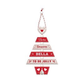 History & Heraldry Christmas Tree Decoration - Bella 269800150 Wooden Hand Crafted