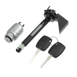 X AUTOHAUX 1 Set Bonnet Release Lock Kit with Latch and 2 Keys No.1355231 for Ford Focus MK2 2004-2012