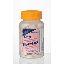 FIBER-LAX 625MG Tablets 90 CT (PACK OF 4) by Rugby