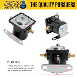 MYMRO 6V Starter Solenoid Relay NCA11450A Compatible with Ford 501 541 600 700 800 900 901 2000 4140 NAA Jubilee 1953-57