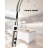 Hibbent Metal Pull Down Kitchen Faucet Head Replacement with 15