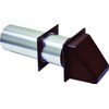 Hood Vent Dryer Plstc 4in Brn
