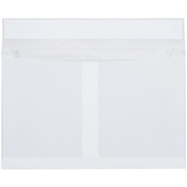 Ship-Lite Quality Park SLE10152WS Ship-Lite Reinforced Paper Expandable Envelope, 15" Length x 10" Width x 2" Height, White (Case of 100)