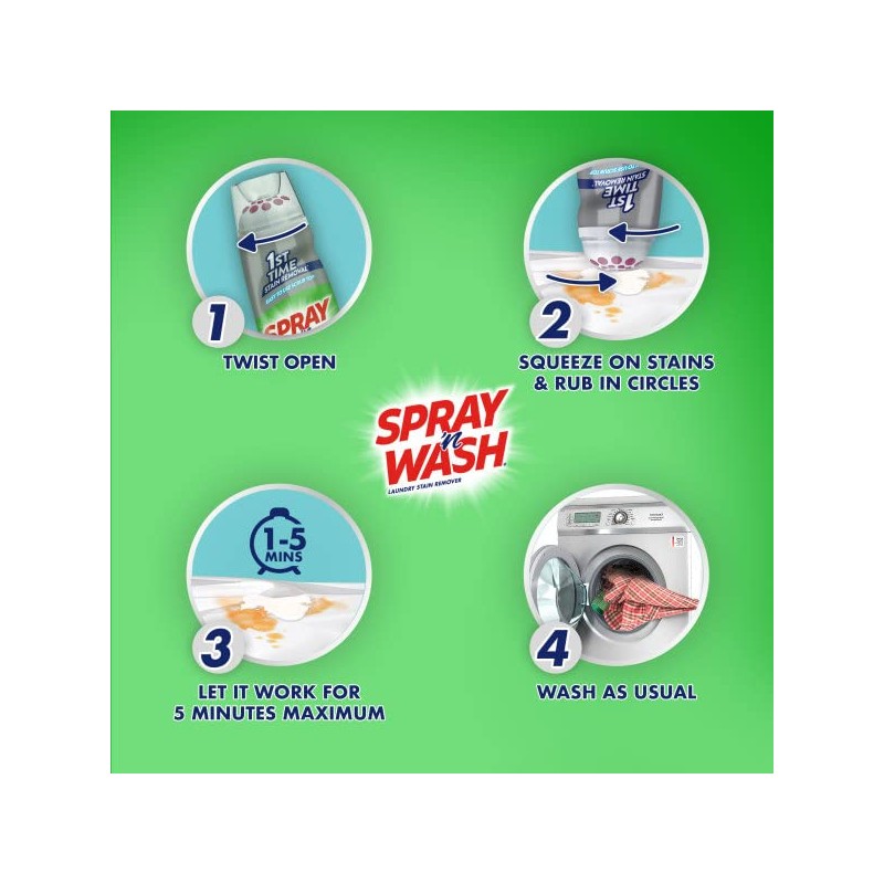 Spray 'n Wash Pre-Treat Max Laundry Stain Remover Gel Stick
