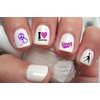 Volleyball Sport Design #110 Nail Art Decals