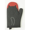 Friends Hill CW-521-51 Mittens Cat Man Black Peapod Fun and