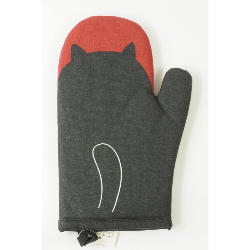 Friends Hill CW-521-51 Mittens Cat Man Black Peapod Fun and