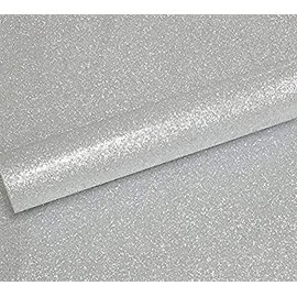 Syntego A4 Glitter Card Silver Sparkly Soft Touch 100% Non Shed Encapsulated 250gsm Card Pack of 10 Sheets