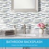 Vamos Tile 10- Sheet Peel and Stick Backsplash Tiles, 12"x12"