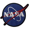 NASA Logo Space Explorer Embroidered Badge Iron on or Sew