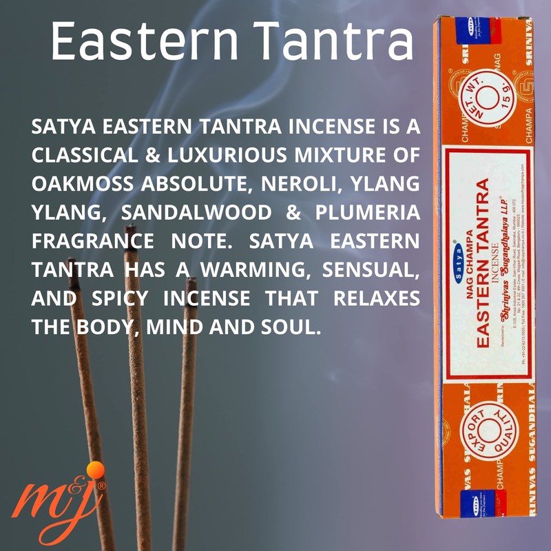 Original Satya Nag Champa Eastern Tantra Incense Sticks | with