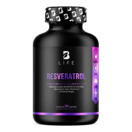 Resveratrol Cáps Semilla Uva Roja Acai Life