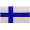 EmbTao Finland Flag Patch Embroidered National Morale Applique Iron On