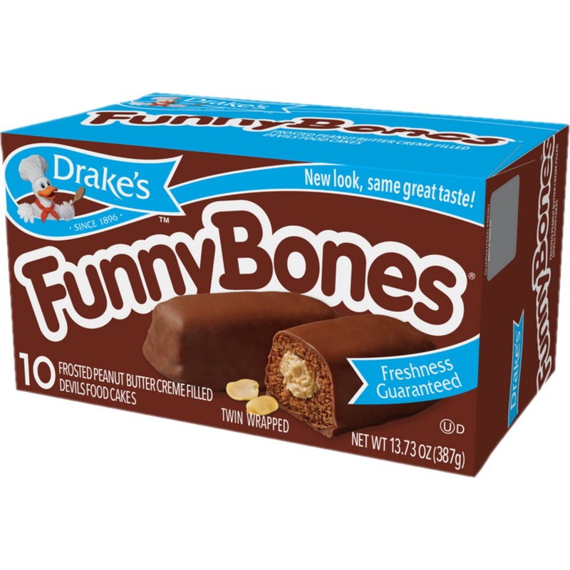 Drake's Funny Bones, 41.19 oz, 3 Boxes