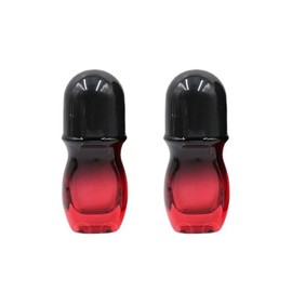 LJJCSFF 2PCS 30ml Empty Deodorant Roller Roll on Containers Roller Bottle Large Rollerball Oil Dispenser Glass Roller Balls Massage Roller Bottles