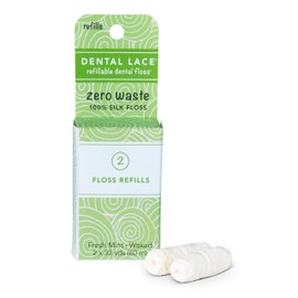 Dental Lace Natural Silk Floss Refills 2 Spools/66 Yds