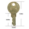 6PCS E114 Paper Towel Dispenser Keys for E-114 Toilet Paper