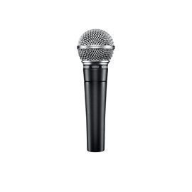 Shure SM58 Pro Dynamic Microphone with 25-Foot XLR Cable - Professional Studio & Live Performance Cardioid Mic for Vocals, Podcasting, and Recording (SM58-CN)