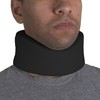 OTC Cervical Collar, Soft Contour Foam, Neck Support Brace, Black