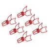100Pcs Kitten Binder Clips Cute Animal Style Strong Clamping Hollow