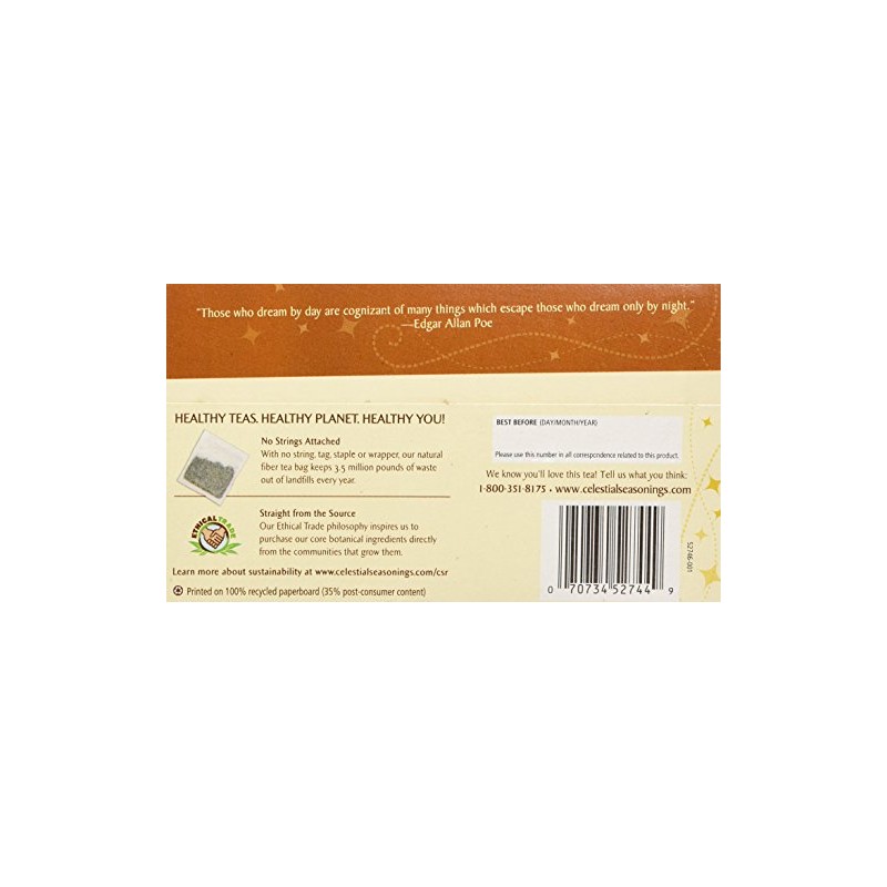 Celestial Seasonings Tea Caramel Apple Dream 20 bags