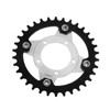 34T 104 BCD Electric Bike Chainring and Adapter for Bafang