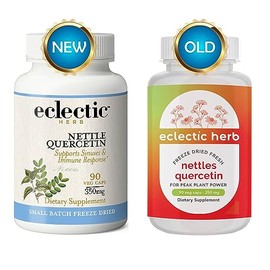 Eclectic Ortigas Quercetina Verduras liofilizadas, azul, 90 unidades
