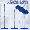 Microfiber Dust Mop for Floor Cleaning - Dual-Sided Washable Pads,