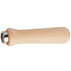 Feilenheft L.160mm a.Rotbuche f.Feilen-L.400mm mit Zwinge, 5 St.